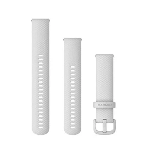 Quick Release 20mm 象牙白硅胶表带