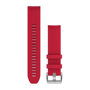 QuickFit 22mm 红色硅胶表带