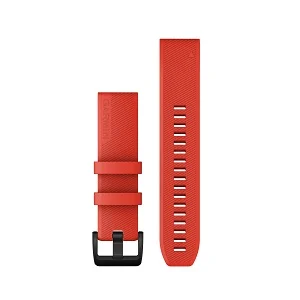QuickFit 22mm 红色硅胶表带