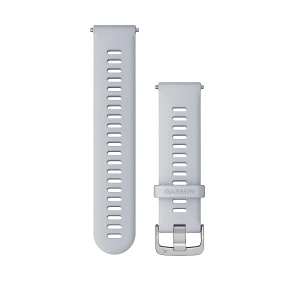 Quick Release 20mm 白色硅胶表带