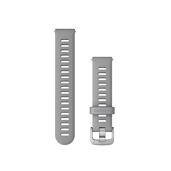 Quick Release 20mm 灰色硅胶表带