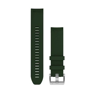 QuickFit 22mm 松绿色硅胶表带