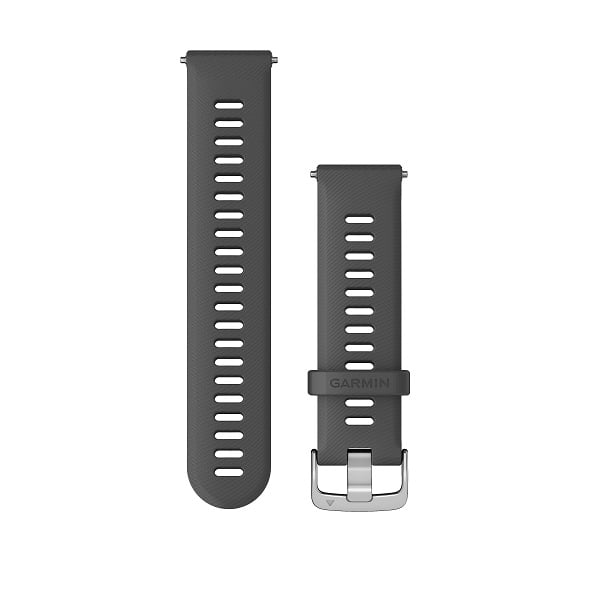 Quick Release 20mm 灰色硅胶表带