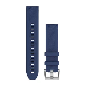 QuickFit 22mm 海军蓝色硅胶表带